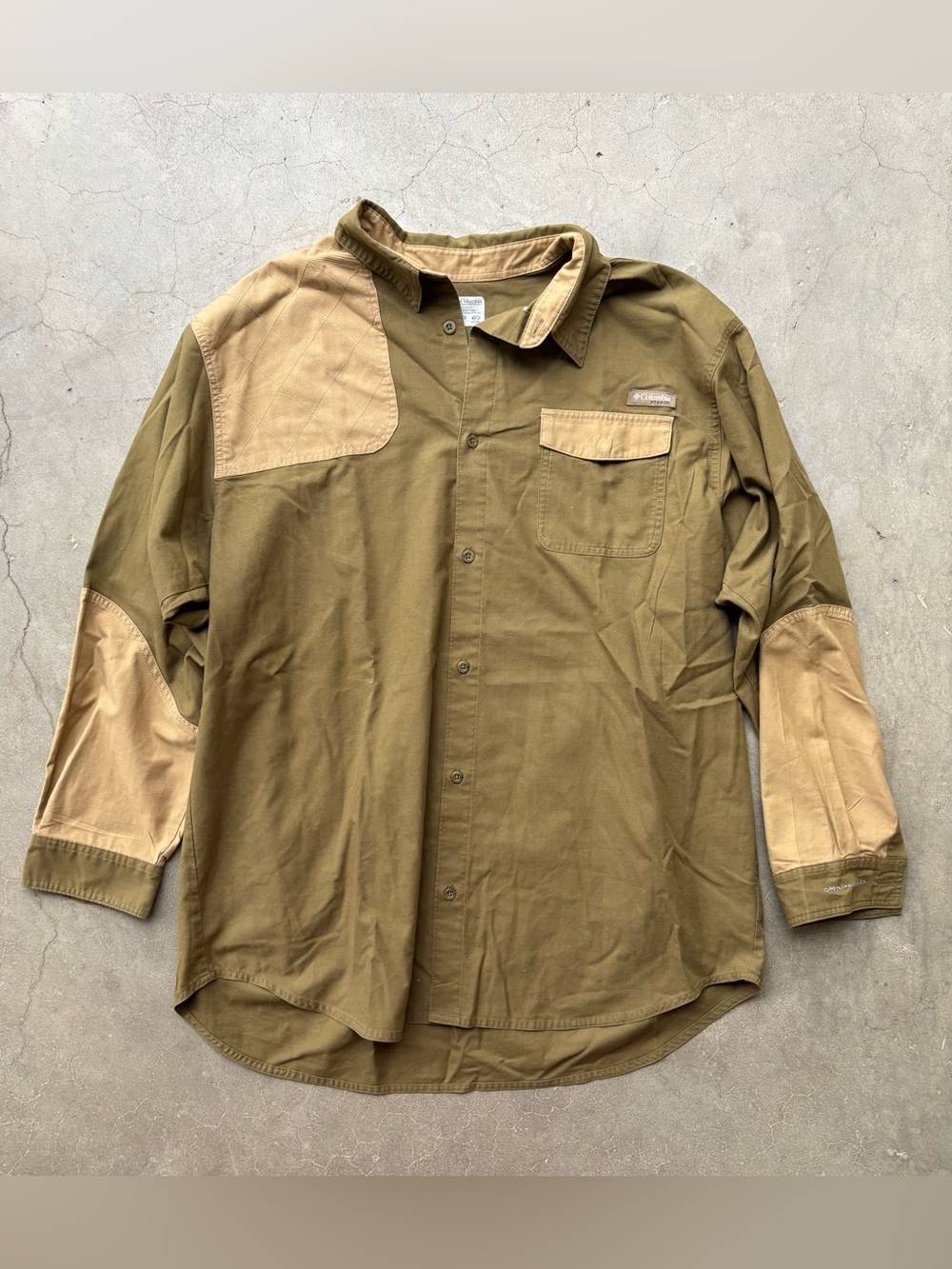 Columbia PHG (Performance Hunting Gear) Men's Right-Hand Shooting Shirt Men’s 2X
